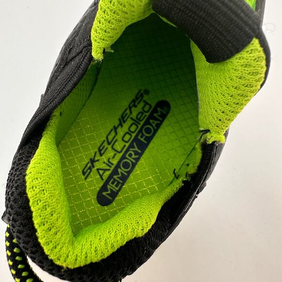 Skechers Air-Cooled Memory Foam Minecraft Mega-Craft Sneakers Size 5 NWT - Picture 4 of 9